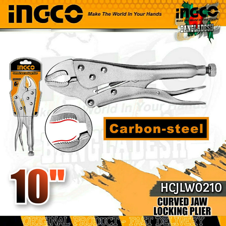 انبر قفلی اینکو مدل HCJLW-0210 سایز 10 اینچ