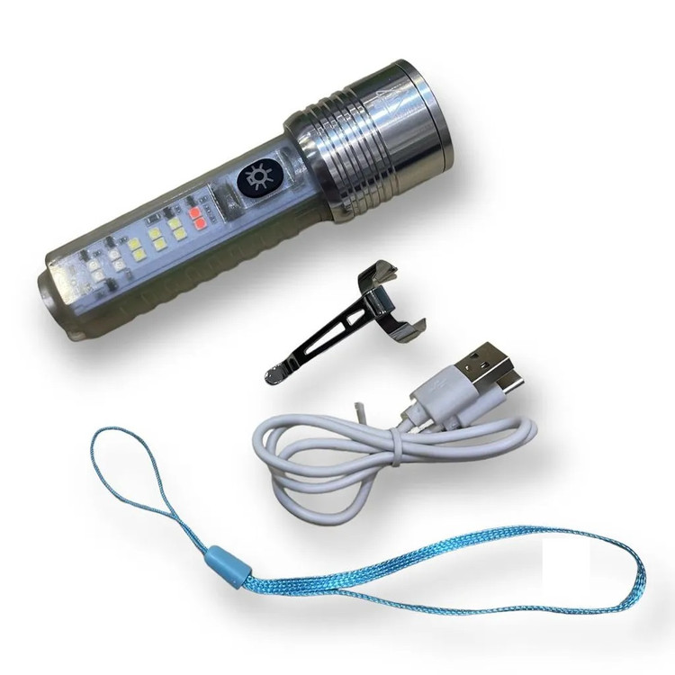 چراغ قوه دستی زوم دار پلیسی مدل 520A-uv