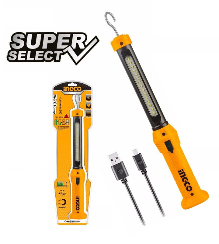 چراغ کار 3.6 شارژی اینکو مدلHWLI35261