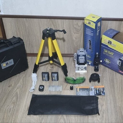 تراز لیزری نورسبز 16 خط ابی مکس مدلEM8016