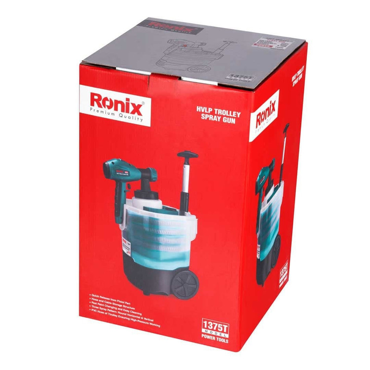 پیستوله برقی 750 وات رونیکس به همراه چرخ دستی-1375T