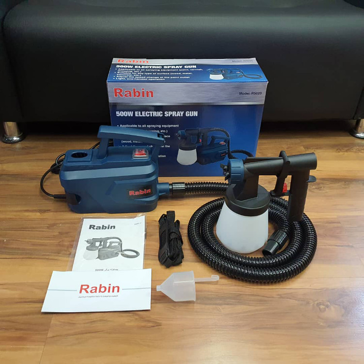 پیستوله رنگ برقی 500وات رابین مدل R5020