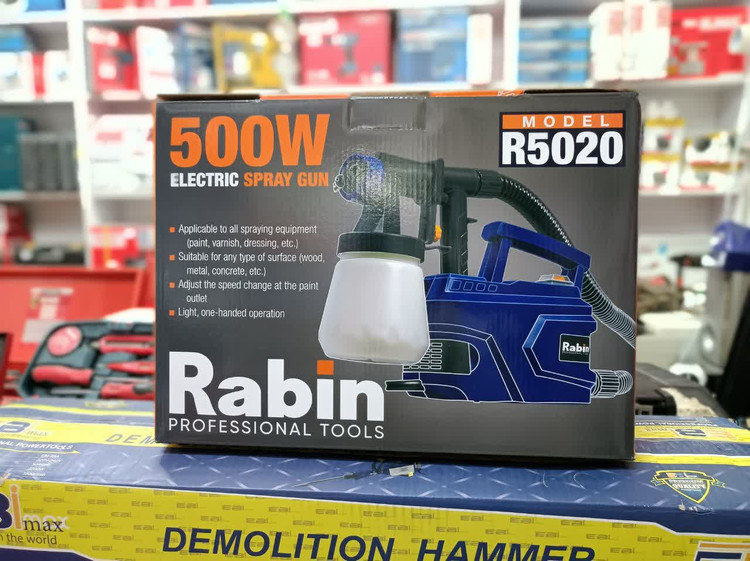 پیستوله رنگ برقی 500وات رابین مدل R5020