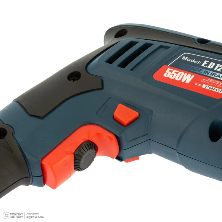 دریل برقی المکس 10 میلی اتومات 550 وات مدل E.D121