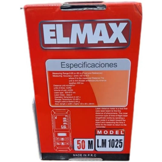 متر لیزری المکس L.M 1025 Elmax