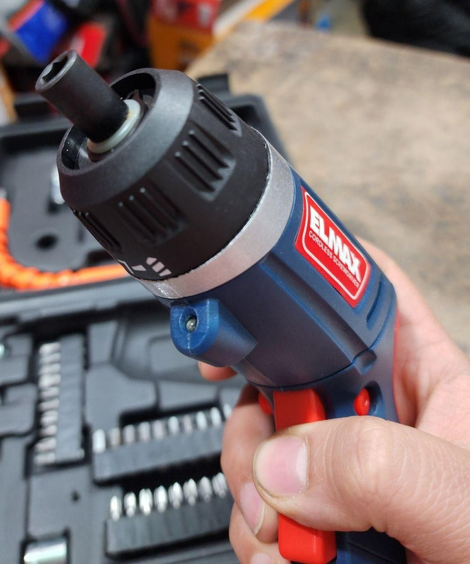 پیچ گوشتی شارژی المکس مدل C.S194 ظرفیت ۳.۶ ولت لیتیوم