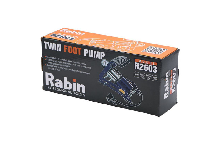 تلمبه باد پایی دو پمپ رابین مدل R2603
