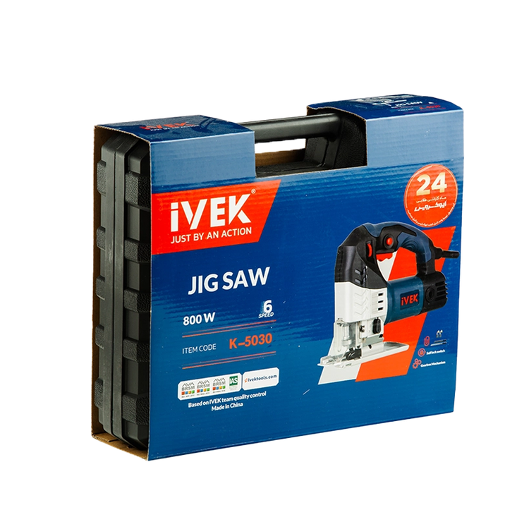 اره برقی عمود بر گیربکسی 800 وات ایوک مدل K-5030