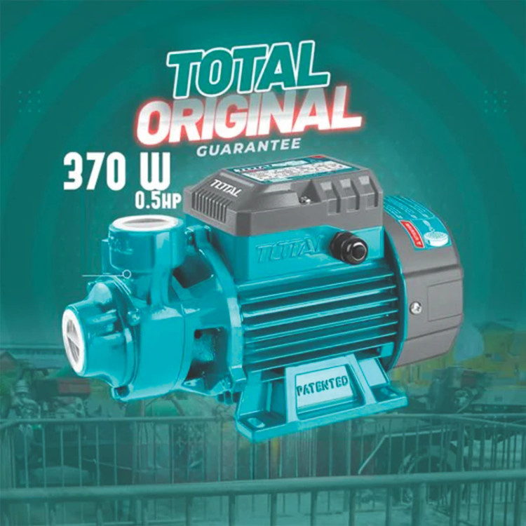 پمپ آب 370 وات 0.5 اسب بخار توتال مدل TWP-13706