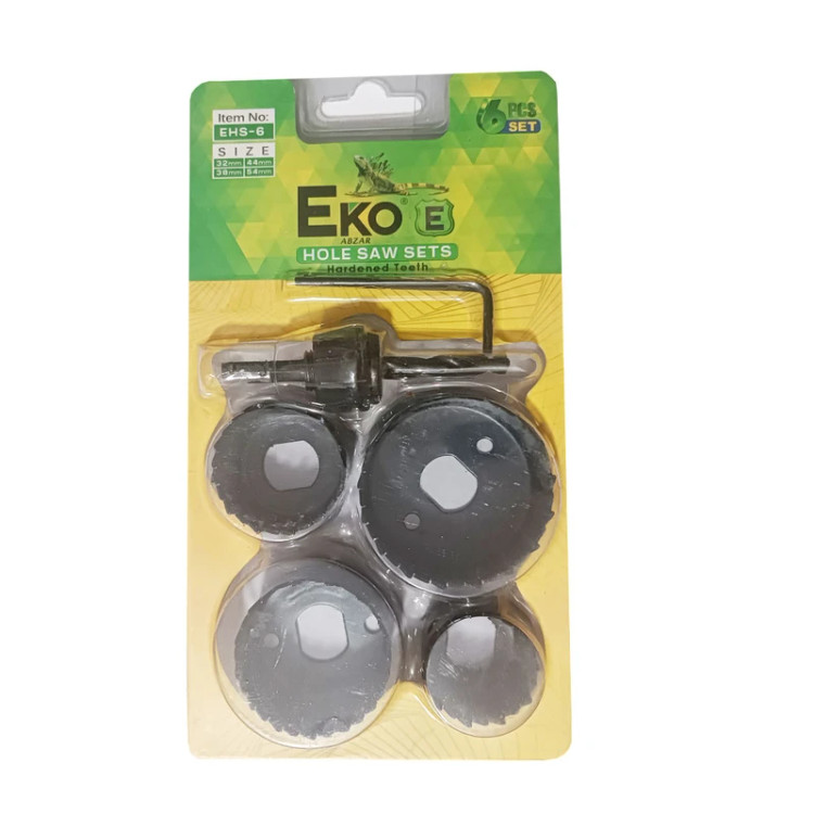 ست گردبر چوب ۶ عددی اکو مدل EHS-6PCS