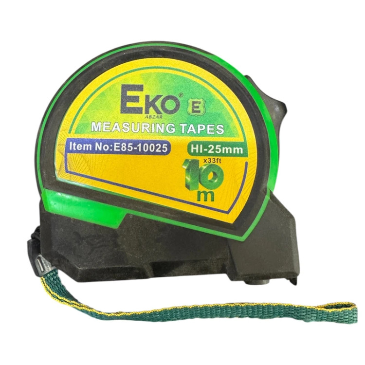 متر دستی مغناطیسی دو طرفه اکو مدل E85-10025 سایز ۱۰ متر