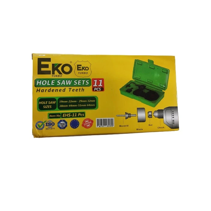 مته گردبر اکو مدل EHS-11 مجموعه 11 عددی