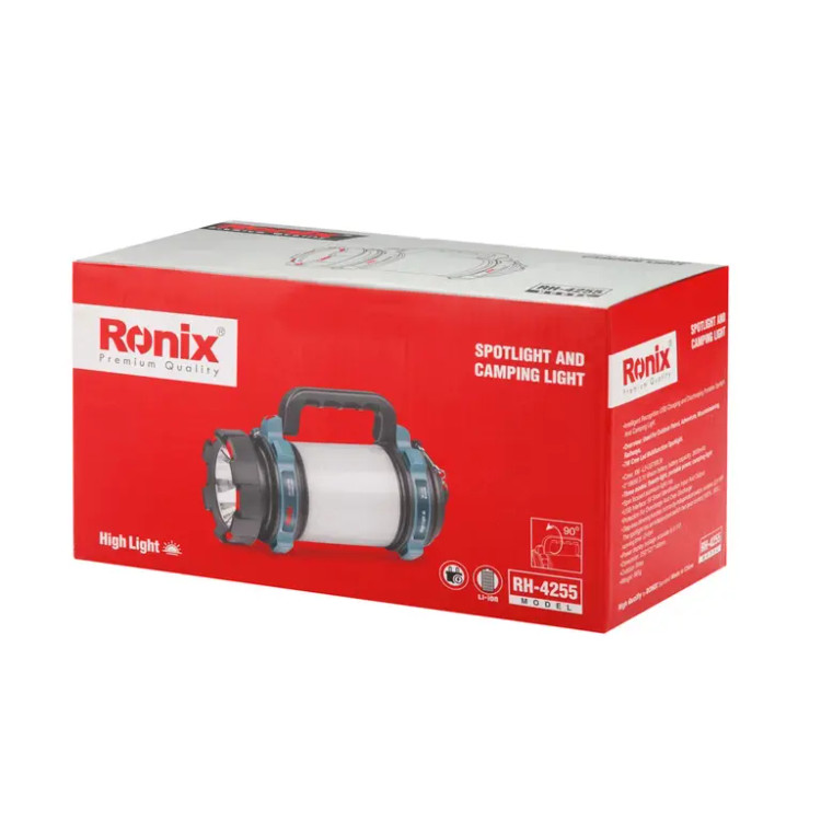 نور افکن شارژی رونیکس مدل RH-4255 1200 متر