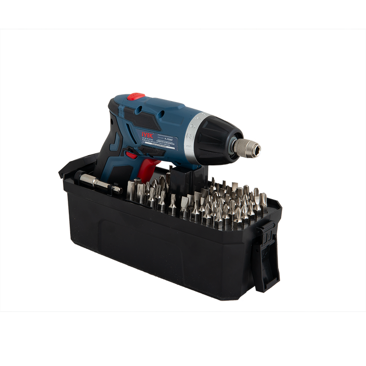 پیچ گوشتی شارژی ایوک مدل K-7236V تاشو ۳.۶ ولت
